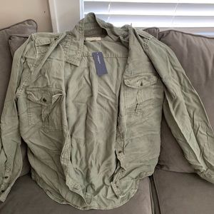 American Eagle Boyfriend fit button up